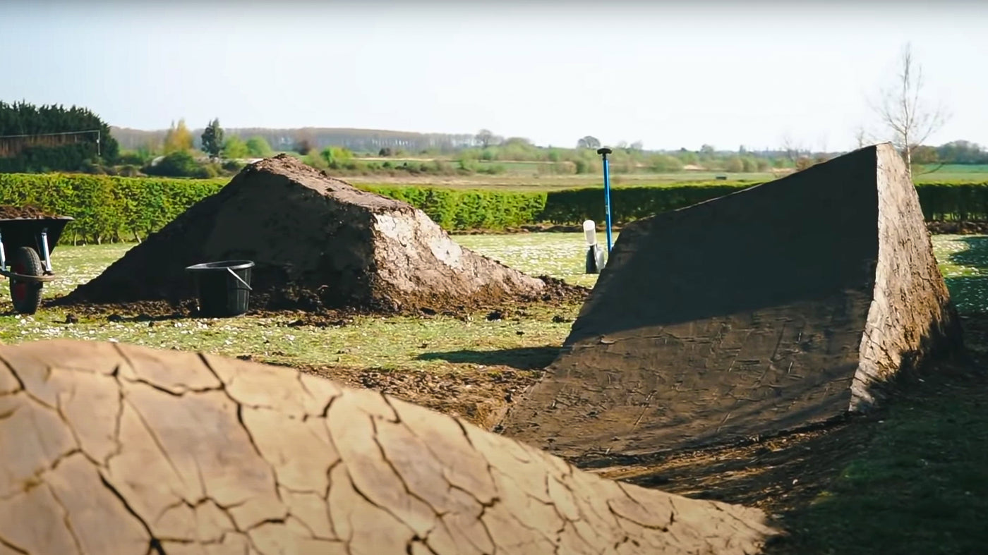 Matt Jones Builds Backyard Dirt Jumps During Lockdown
